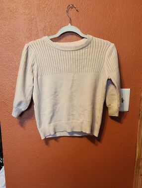 Baltic Born Cream Knit Boatneck Women's Sweater
